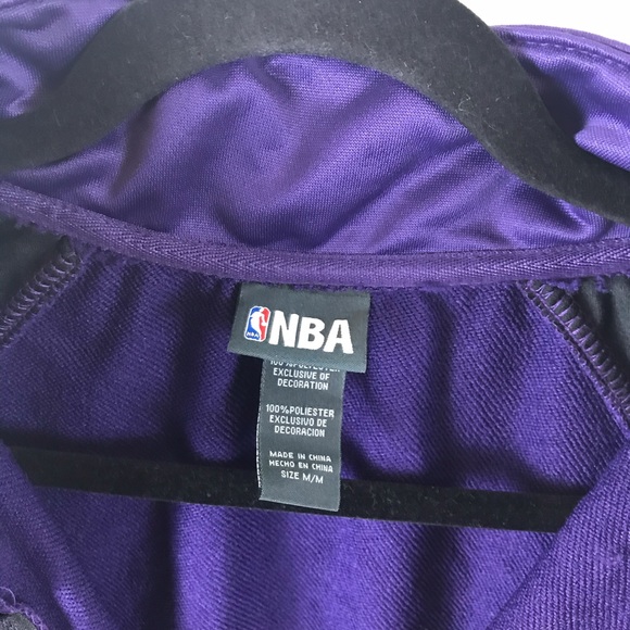 LA LAKERS track Jacket sz M - Picture 6 of 6